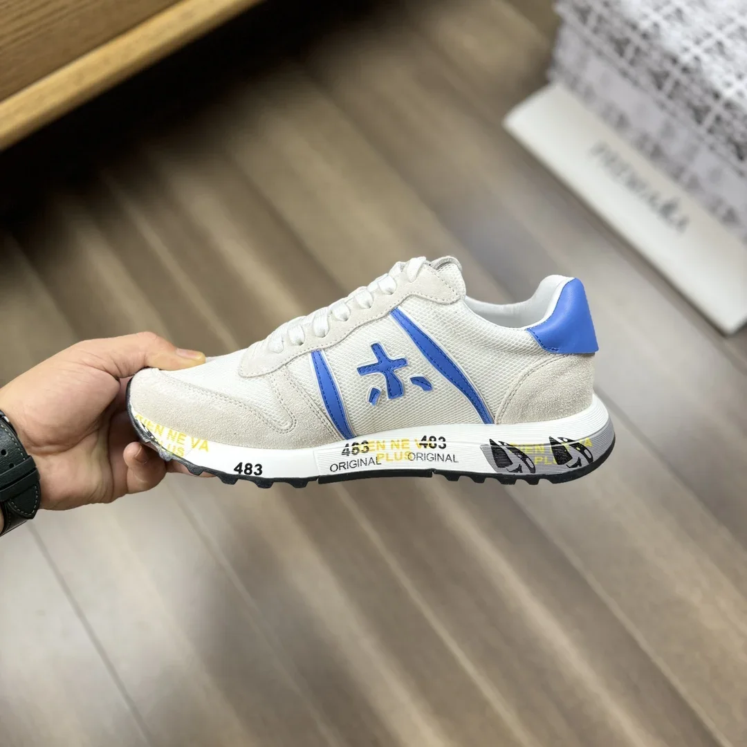 PREMIATA/мужские модные нишевые универсальные низкие кроссовки удобная сетчатая