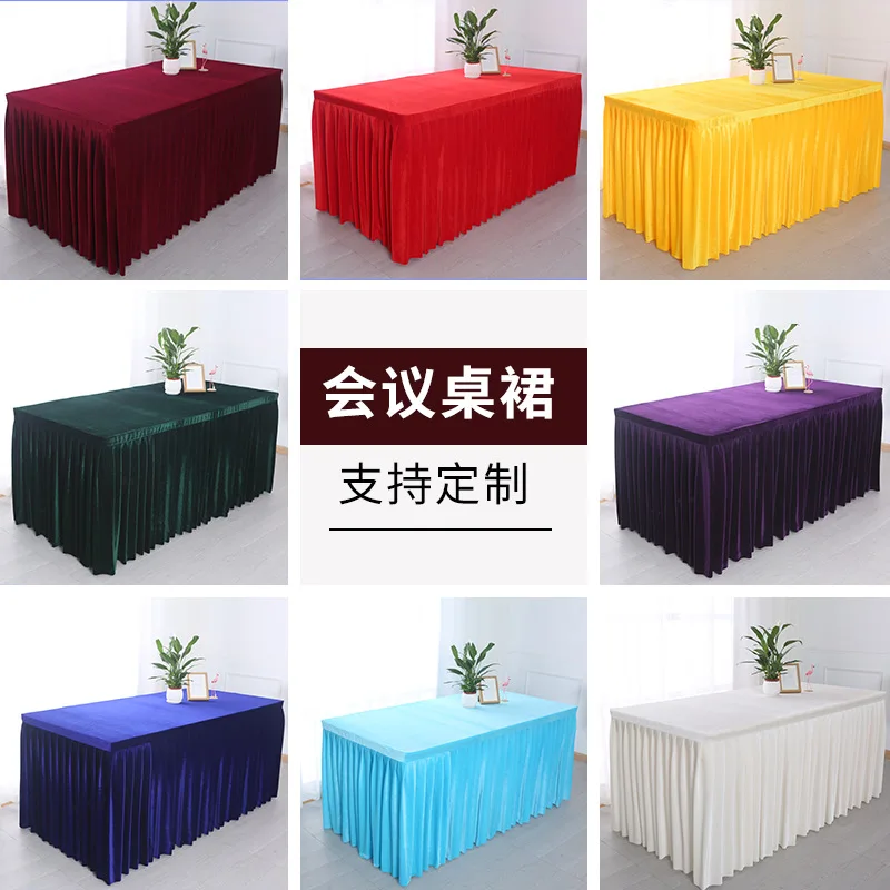 

Tablecloth table cloth sets of rectangular table skirt_Ling155