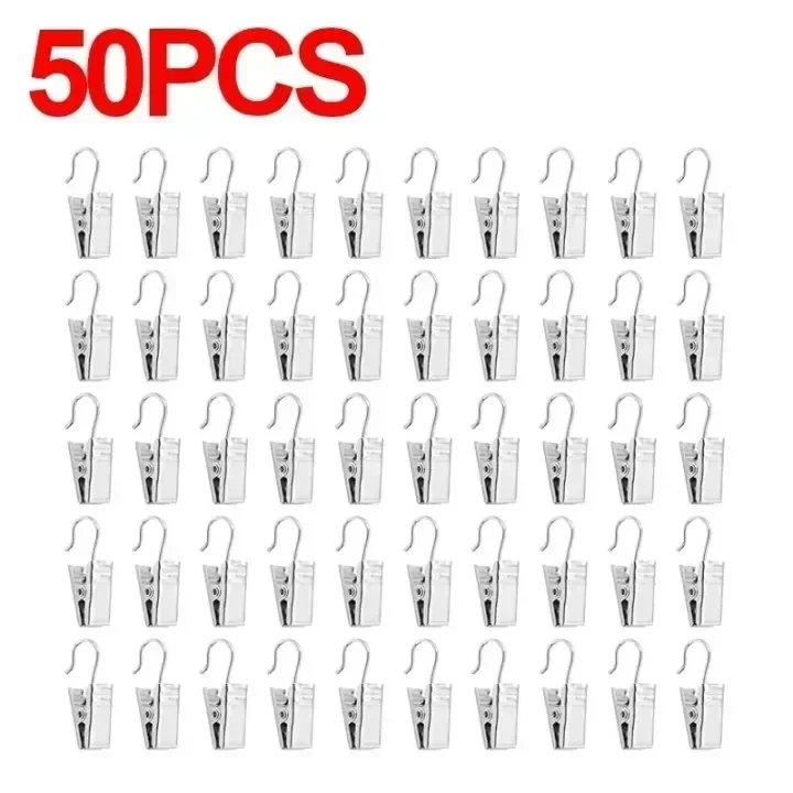 

Зажимы для штор из нержавеющей стали