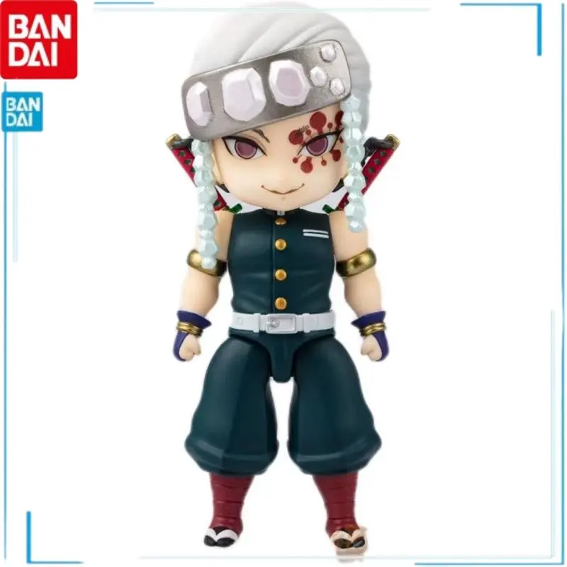 

In Shelf BANDAI Anime Figures Demon Slayer Uzui Tengen Japanese Anime Genuine Mini Action Figure Model Kids Toy Christmas Gifts
