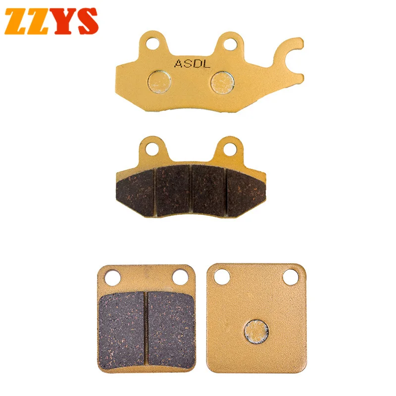 

140cc Motorcycle Front and Rear Brake Pads Disc Set For KAWASAKI KLX140 KLX140G 21” front 18” rear 2017 2018 2019 2020 KLX 140