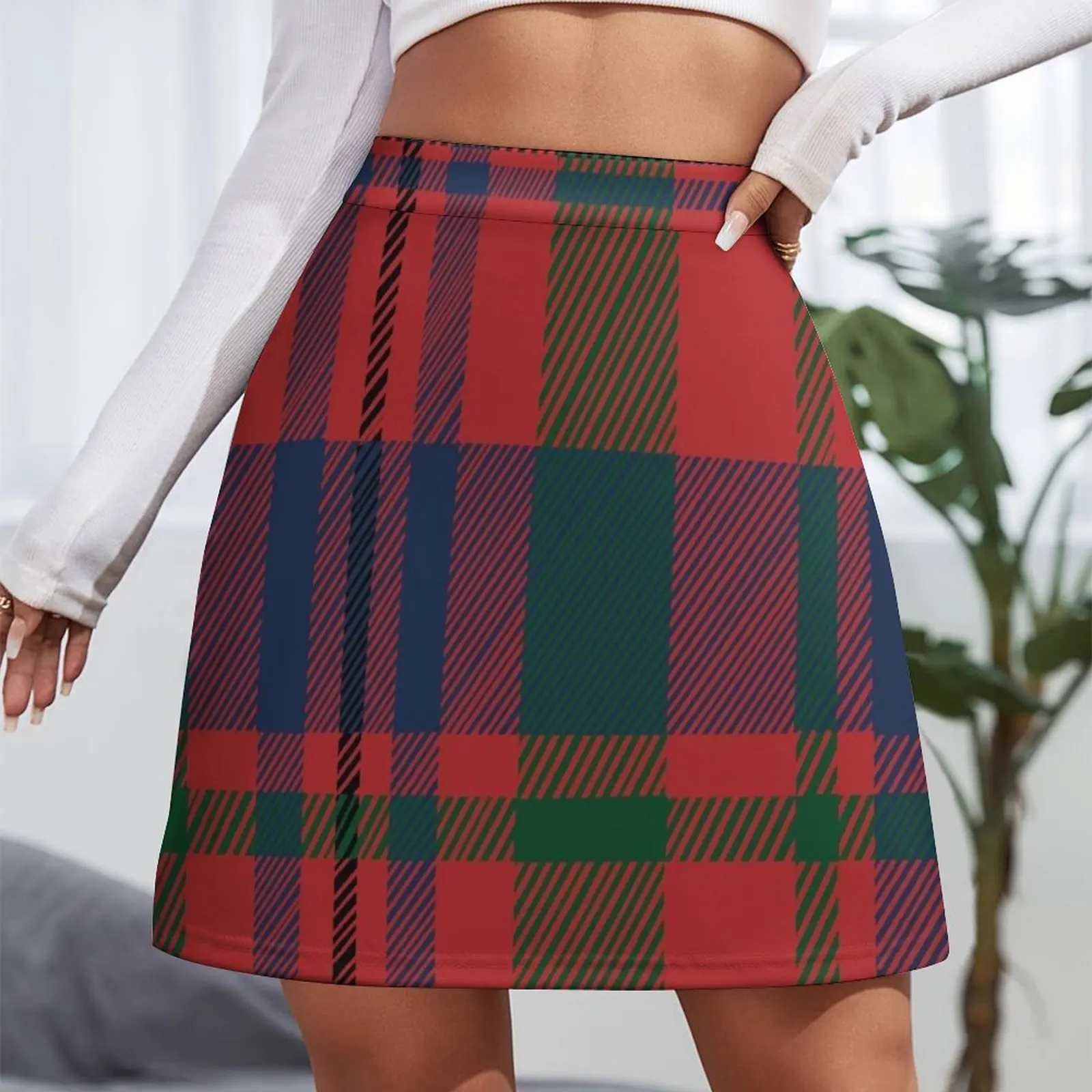 Мини-юбка MacMurray College Tartan (Murray of Tullibardine) из полиэстера