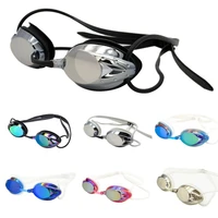 adult professional swimming goggles high definition waterproof anti fog electroplated lens glasses adjustable diving eyewears