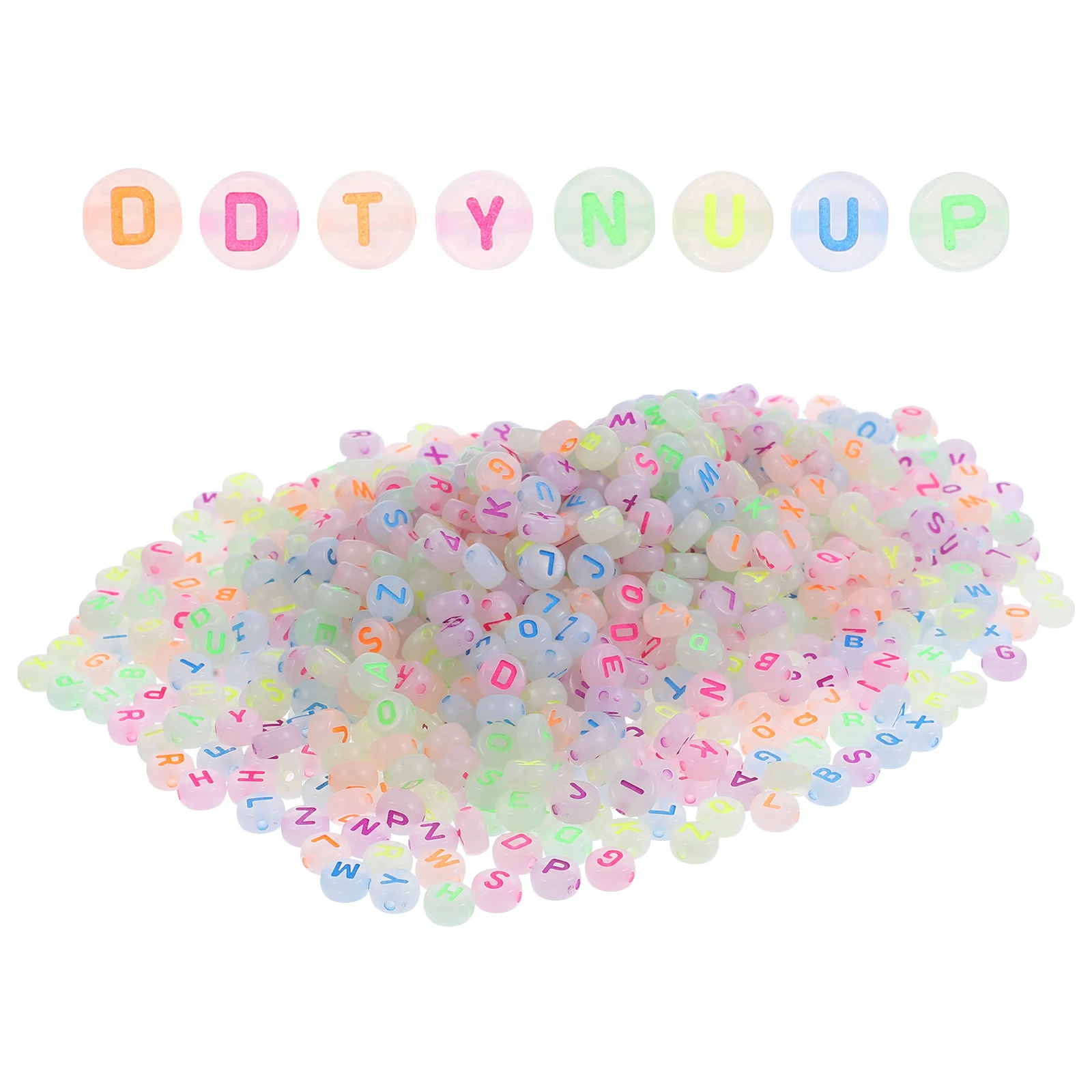 1000 шт. ремесленные бусины с алфавитом портативный браслет принадлежности для