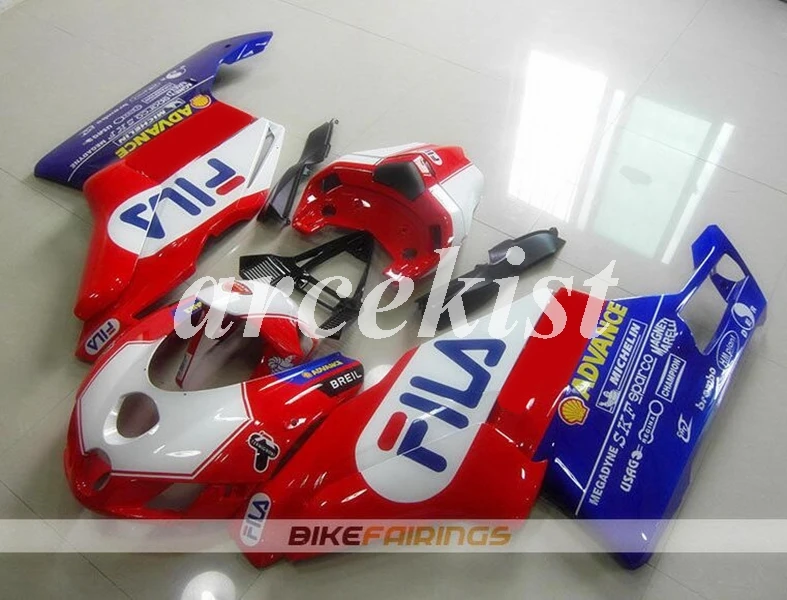 

New ABS Motorcycle Fairings Kit Fit for DUCATI 749 999 2005 2006 05 06 Fairing Bodywork Set Red Blue
