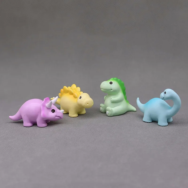 

4 шт./набор, Миниатюрные модели динозавров
