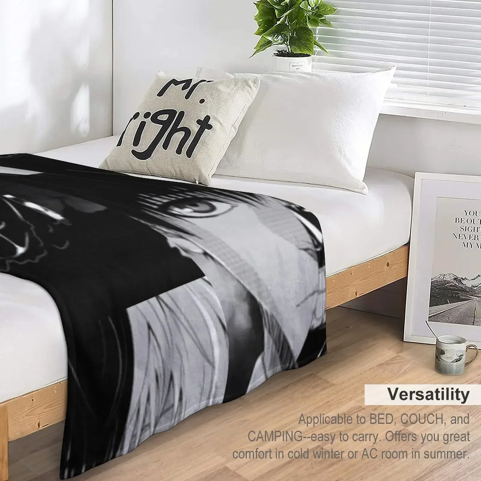 Одеяло Ken Kaneki Furrys Фланелевые одеяла