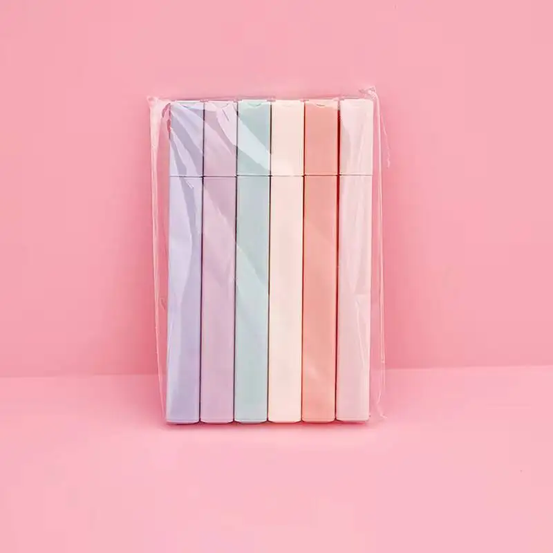 

Мolandi текстовыделители кавайные цвета 6 шт.