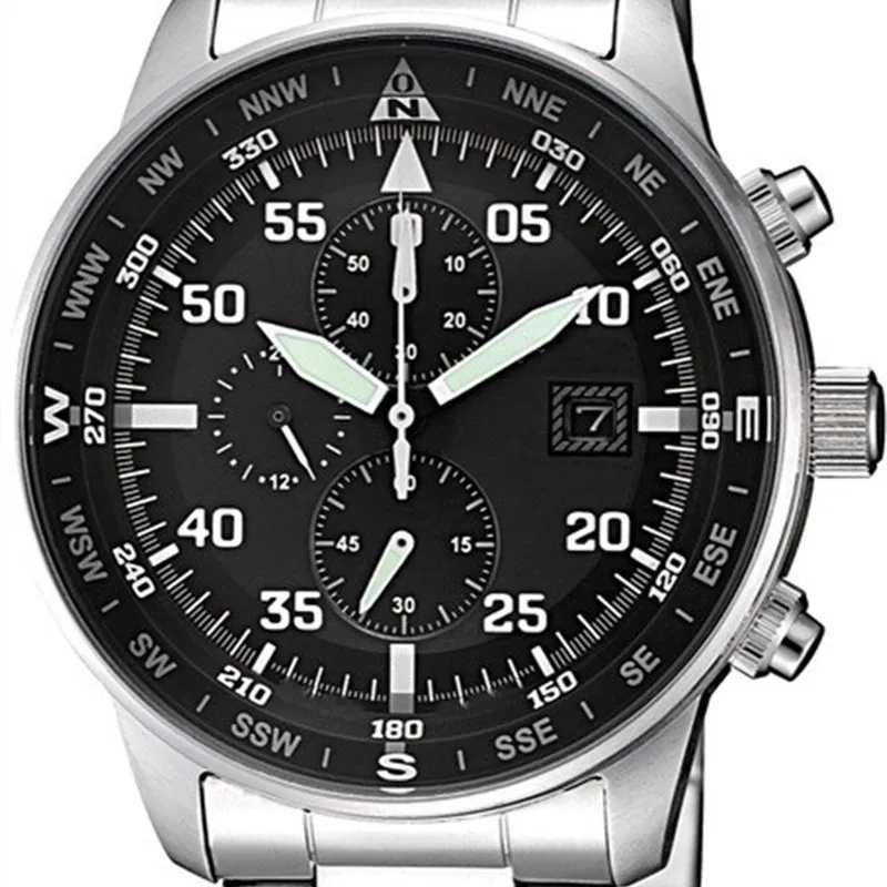 

Luxury Brand New Fashion Multifunctional Casual Business Sports Quartz CTZ Watch For Men with Calendar Men's Clock Best Gift