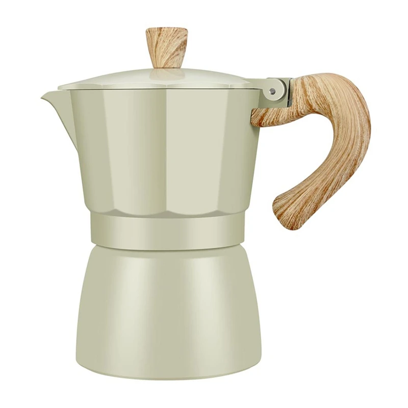 

Mocha Coffee Maker Italian Espresso Coffee Machine Percolator Pot Stovetop Coffee Maker 150Ml