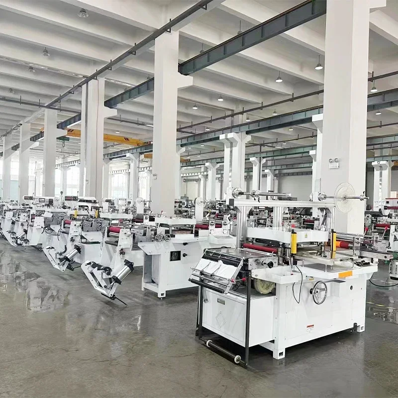 Полностью автоматическая машина для нарезки и перемотки термобумаги
