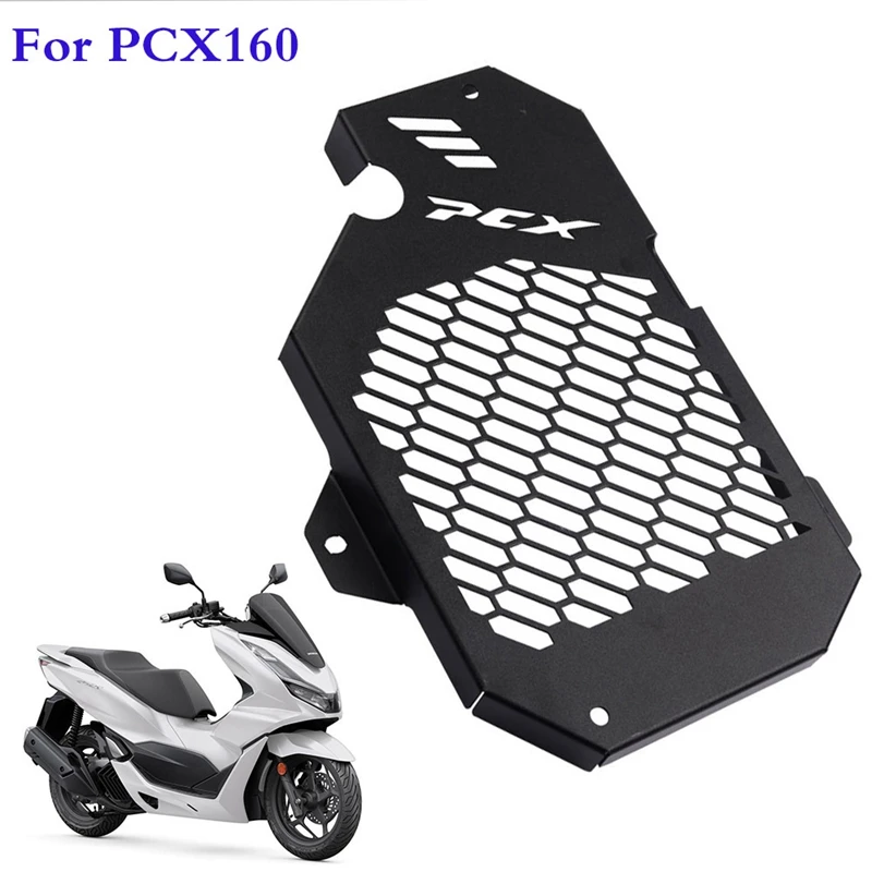 

Motorcycle Radiator Grill Cover Grill Guard Protector For HONDA PCX 160 2021-2022 Water Tank Guard