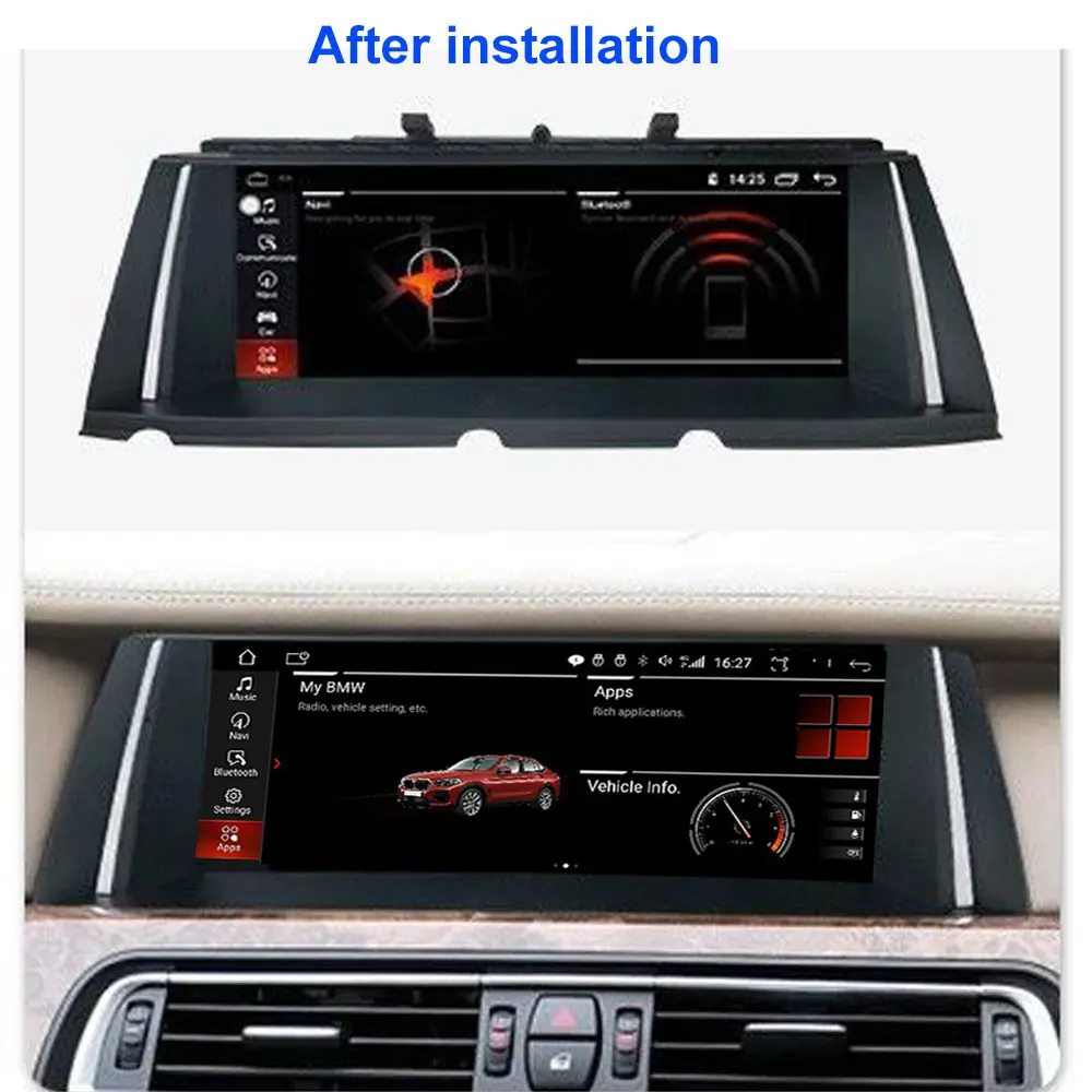 For BMW 7 series F01 F02 2009-2015 CIC NBT System IPS 10.25" Android 12 System Car Player Multimedia GPS Navigation Video images - 6