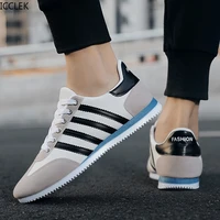 2022 new four bar casual shoes mens fashion all match forrest gump shoes comfortable soft sole running sneakers