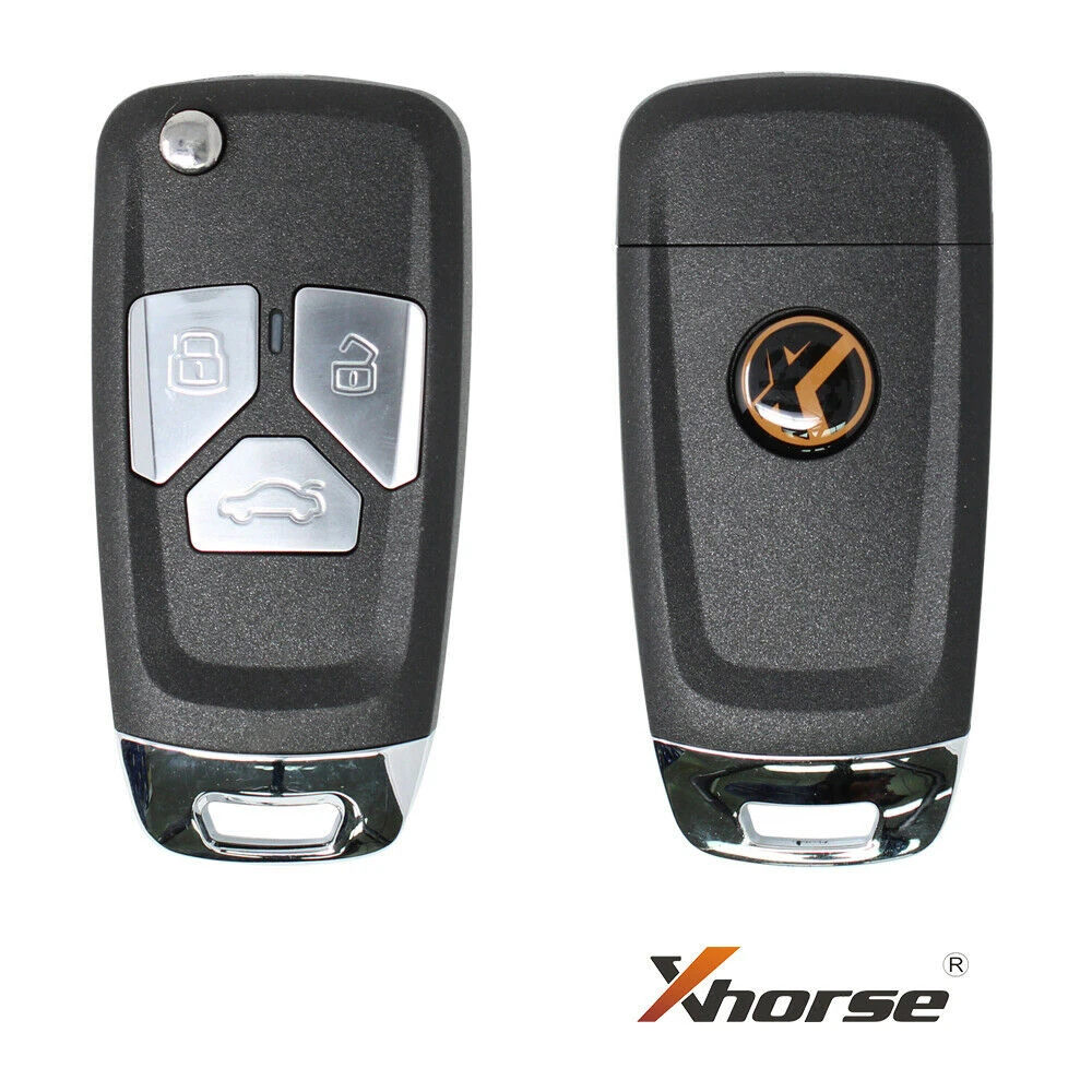 

XHORSE VVDI Universal Wired Flip Remote Key 3 Buttons Audi Style XKAU01EN