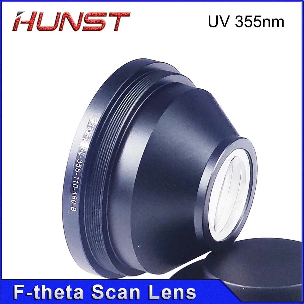 Полевая линза HUNST F-theta 355nm 110x110-300x300 мм для уф лазерной маркировочной машины