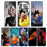 anime dragon ball z goku phone case for samsung a7 a52 a53 a71 a72 a73 a91 m22 m30s m31s m33 m62 m52 f23 f41 f42 5g 4g tpu case