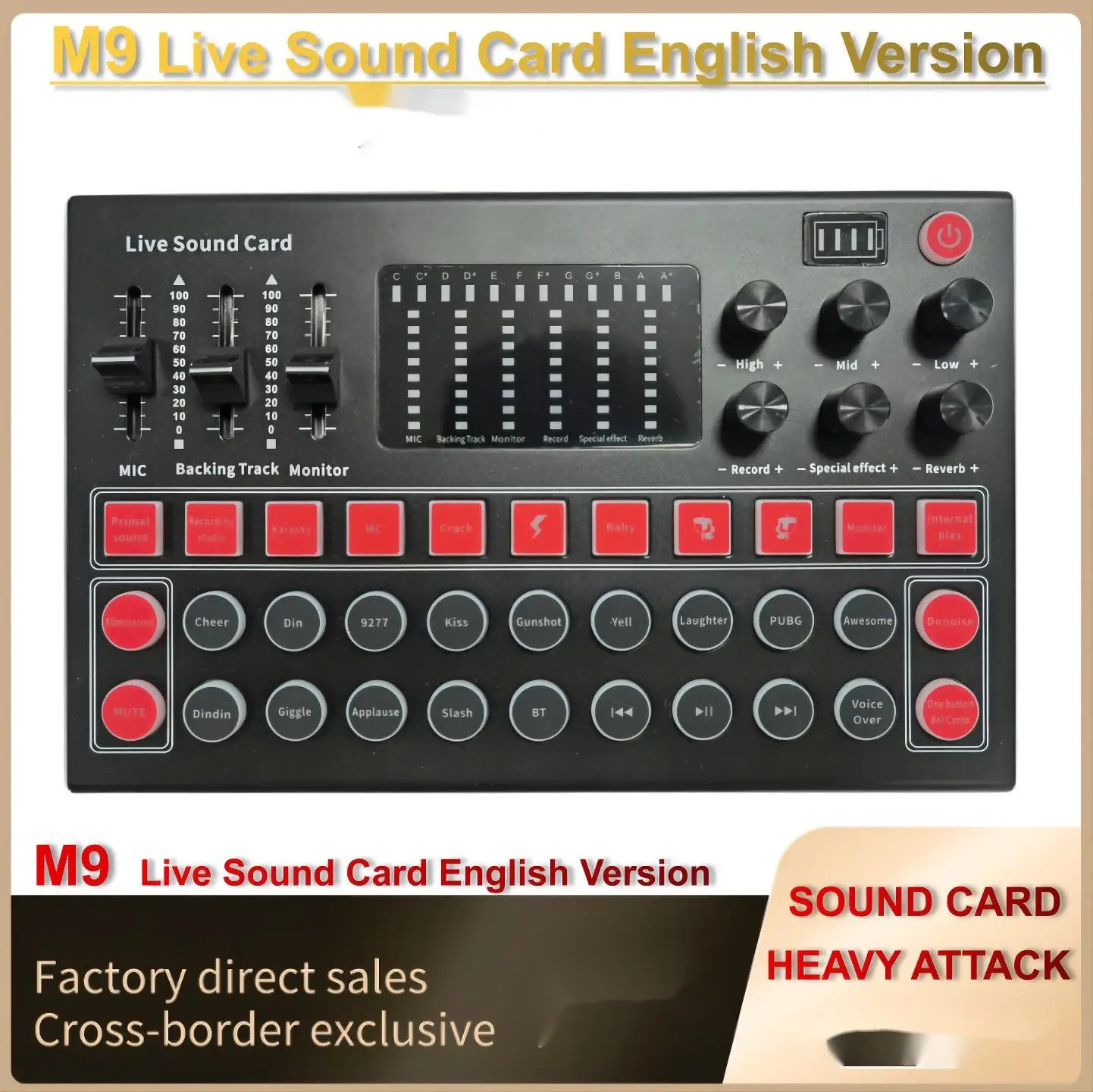 Audio Sound Card Wholesale Live  Studio  Streaming  Microphone Headset Phone Recording Computer  Adapter  Mixer  Vlog Podcast