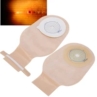 10pcs one piece system drainable ostomy bag pouch stoma cover urine 20 60mm opening ostomybagsdrain valve colostomy stoma care