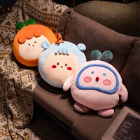 new cartoon cute 1pc super soft animals dumplings dolls with blanket toys stuffed children plush pillow home sofa bed cushion