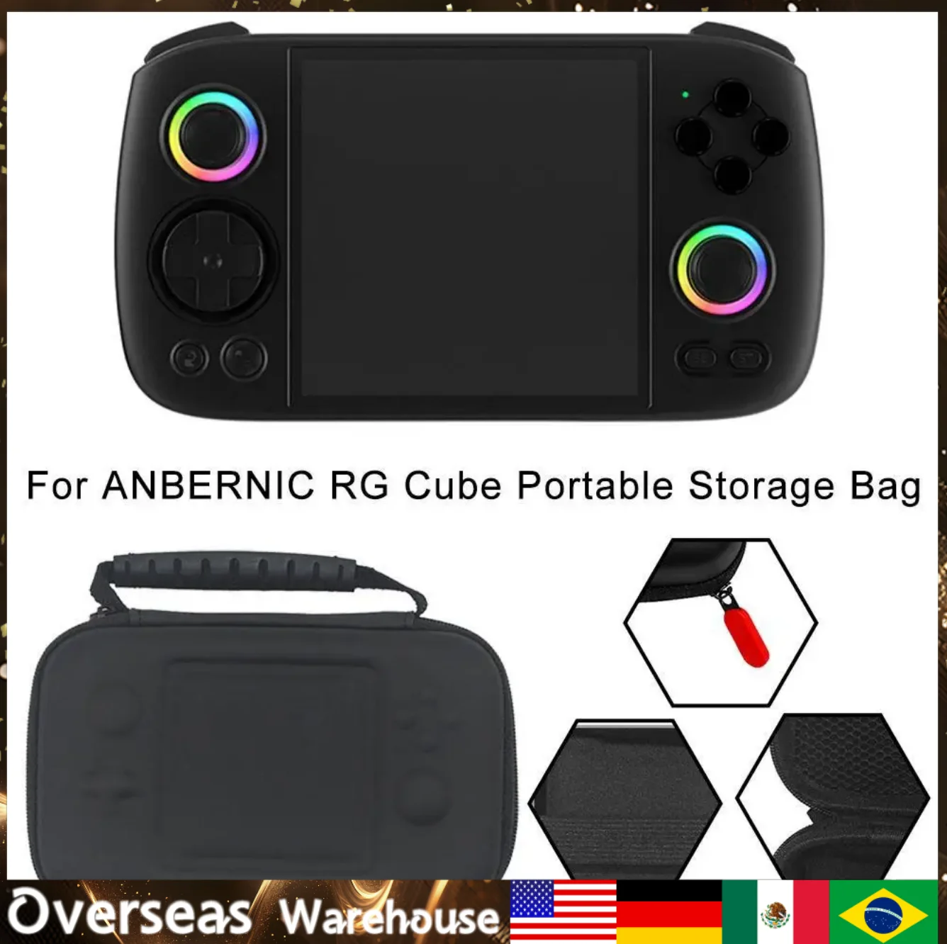 Портативная сумка для хранения ANBERNIC RG CUBE