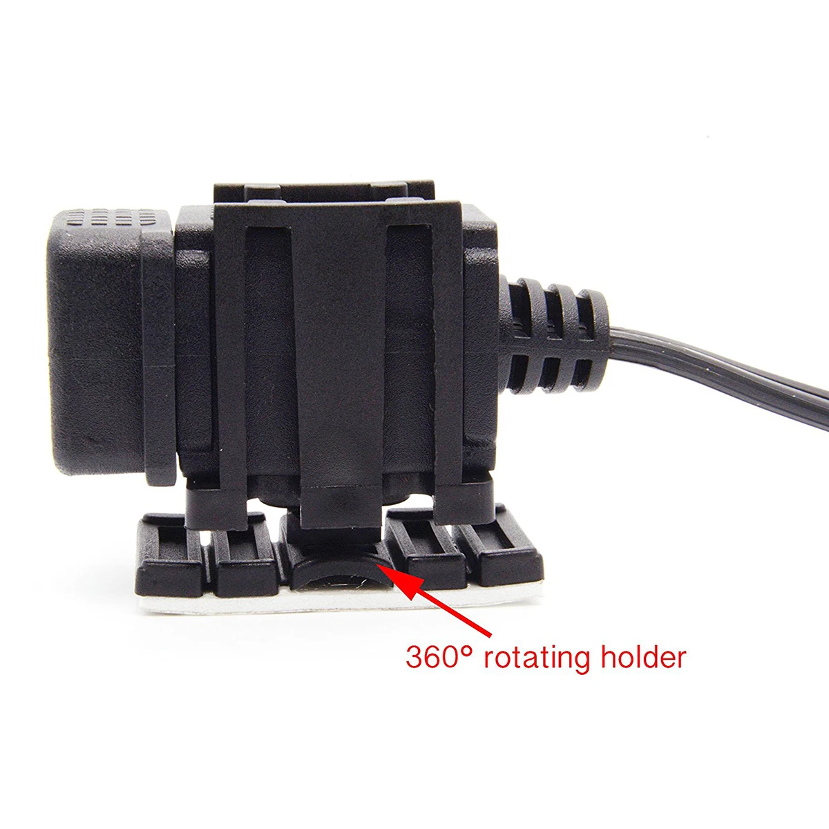 Мотоцикл 160 а двойное зарядное устройство USB адаптер питания с кабелем см для BMW DIN