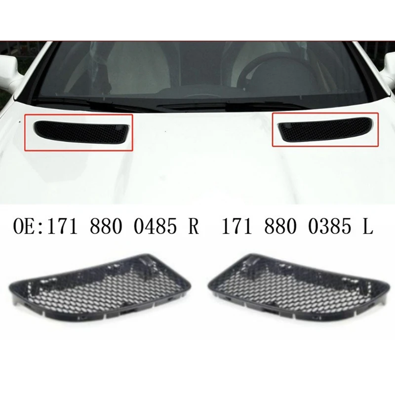 Решетка вентиляционного отверстия капота для Mercedes Benz R171 SLK280 SLK300 SLK350 2005-2011 1718800485