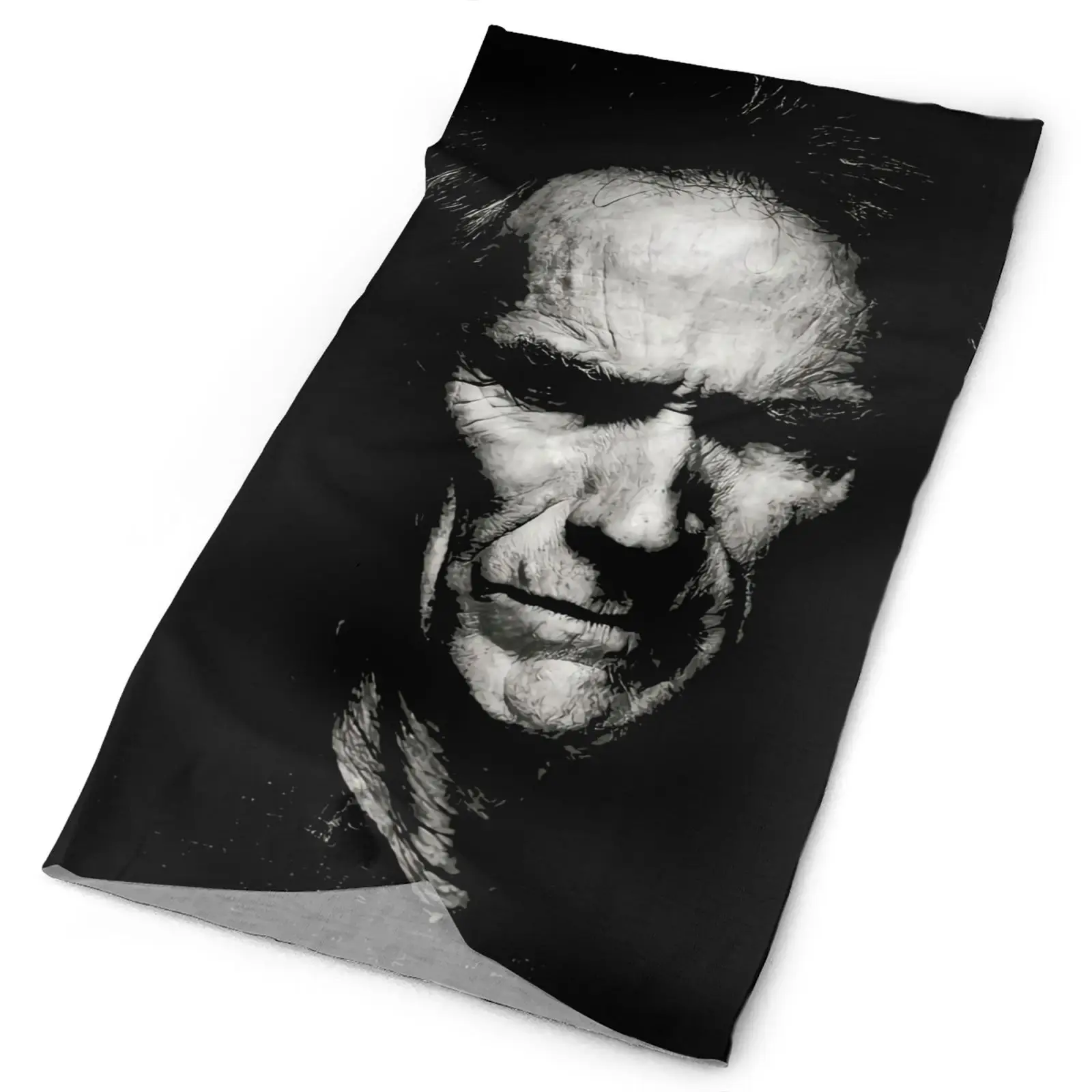 

Бандана Clint Eastwood или темно-серая мужская, тактический шарф, тканевая бандана на шею, туристическая бандана, головная повязка с камуфляжным р...