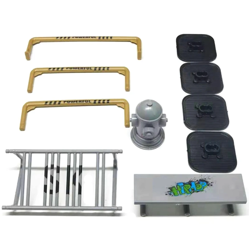 

Fingerboard Bike Props Alloy Finger Scooter Skateboard Shoes Accessories Set Two-Wheel Mini Scoot Tools Bmx Bicycle