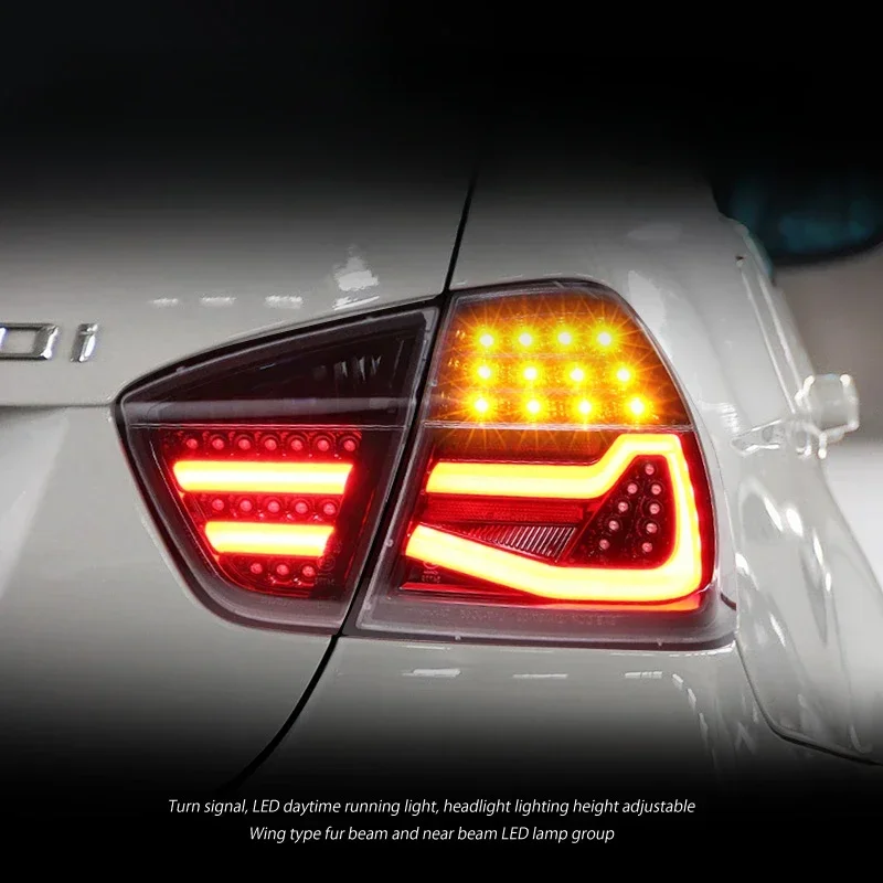 Для BMW 3 серии E90 задние фонари в сборе 2005 2006-2012 светодиодные задние фонари задние фонари DRL указатель поворота автомобильные аксессуары автозапчасти (art.: 3920d21cb12ed) - 3920d21cb12ed