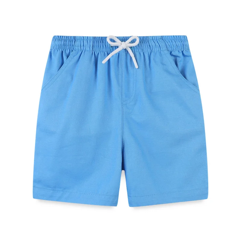 

New Summer Children Clothing Pants Boys Woven Shorts Casual Oblique Side Pocket Baby Five-point Children Pants