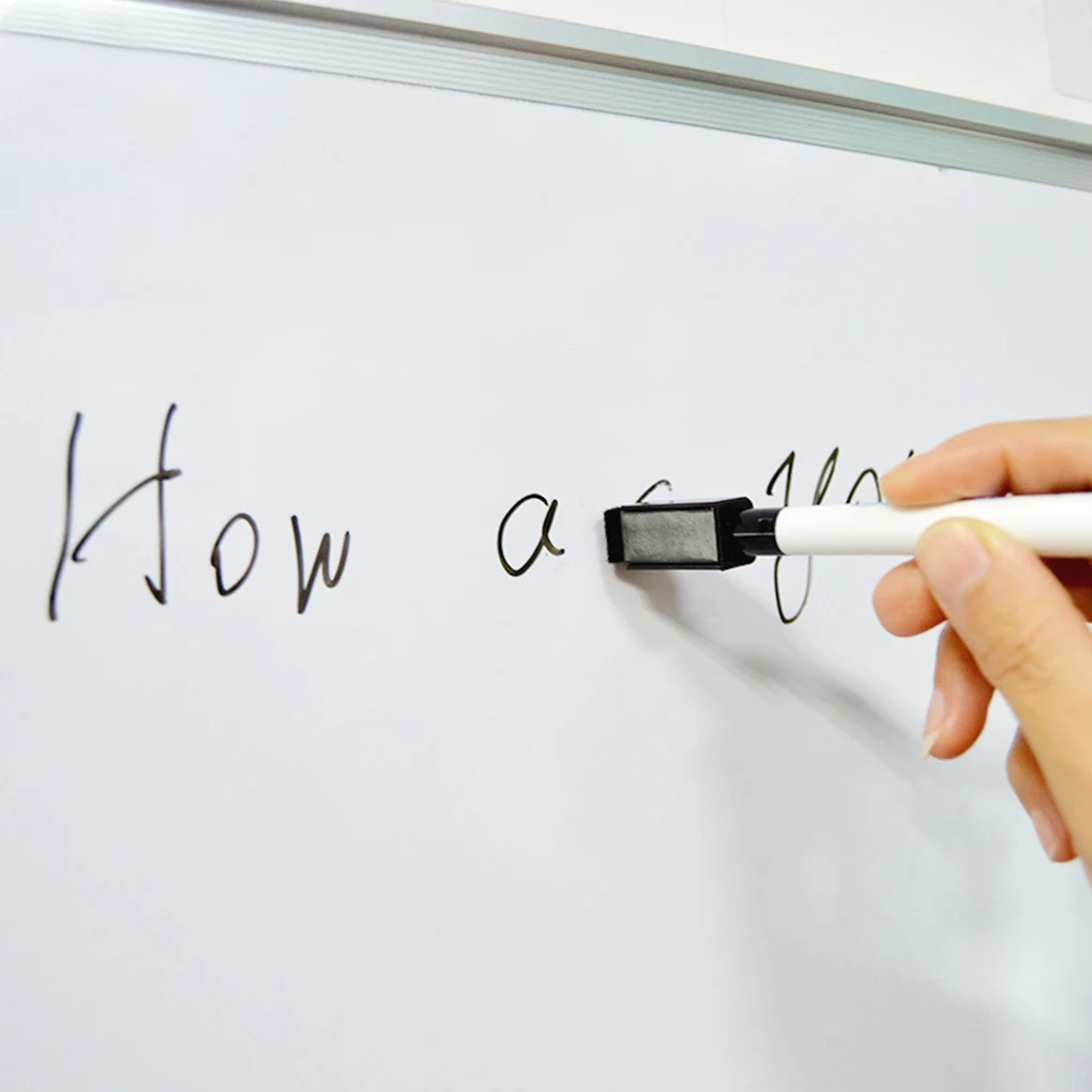 

8pcs Whiteboard Pen Home Office School White Chalkboard Writing Drawing Dry Erase Maker White Hair Brush