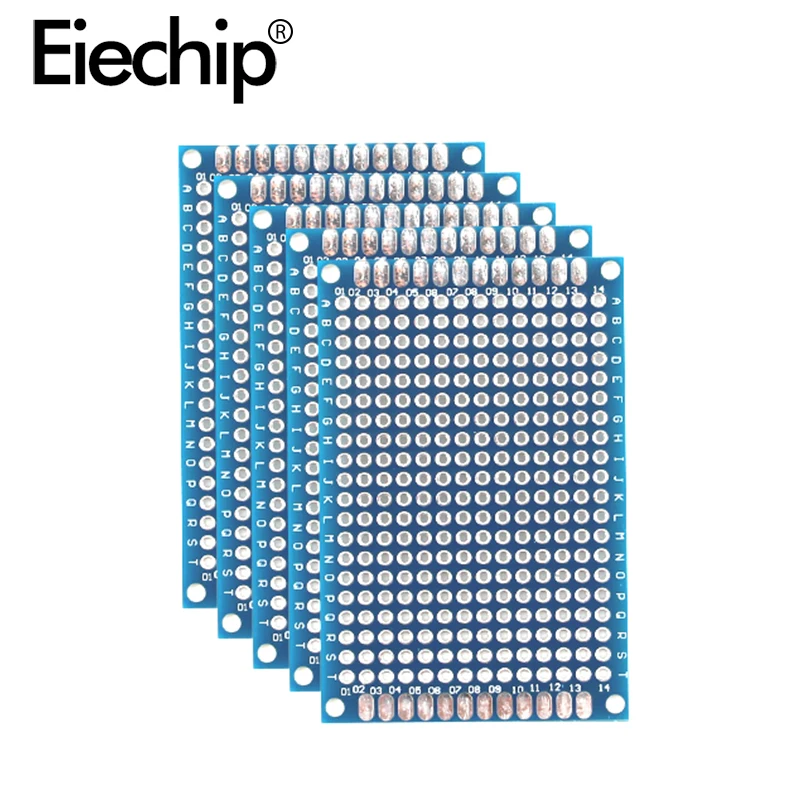 10 шт./лот 4x6 см двухсторонняя печатная плата платы для пайки универсальная медная