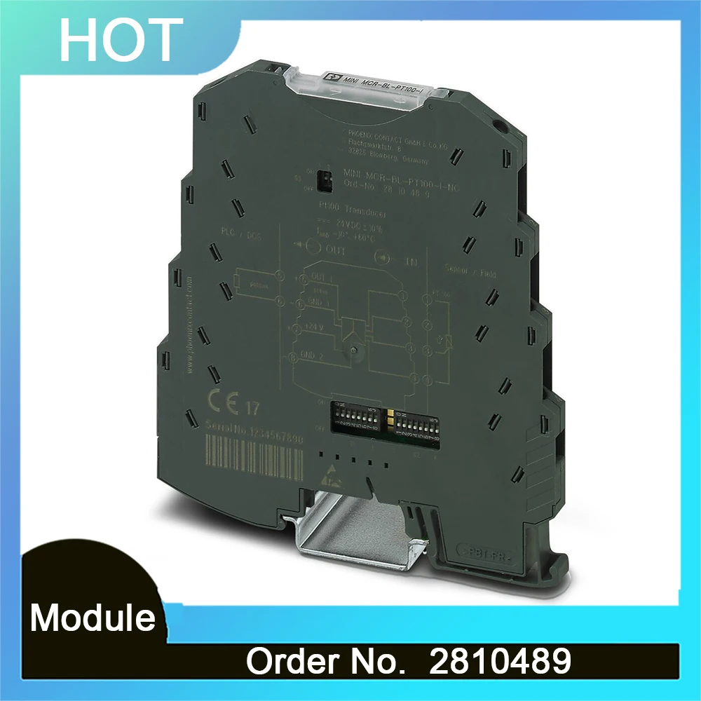 Датчик измерения температуры для Phoenix 1 шт. 2810489 МИНИ MCR-BL-PT100-I-NC