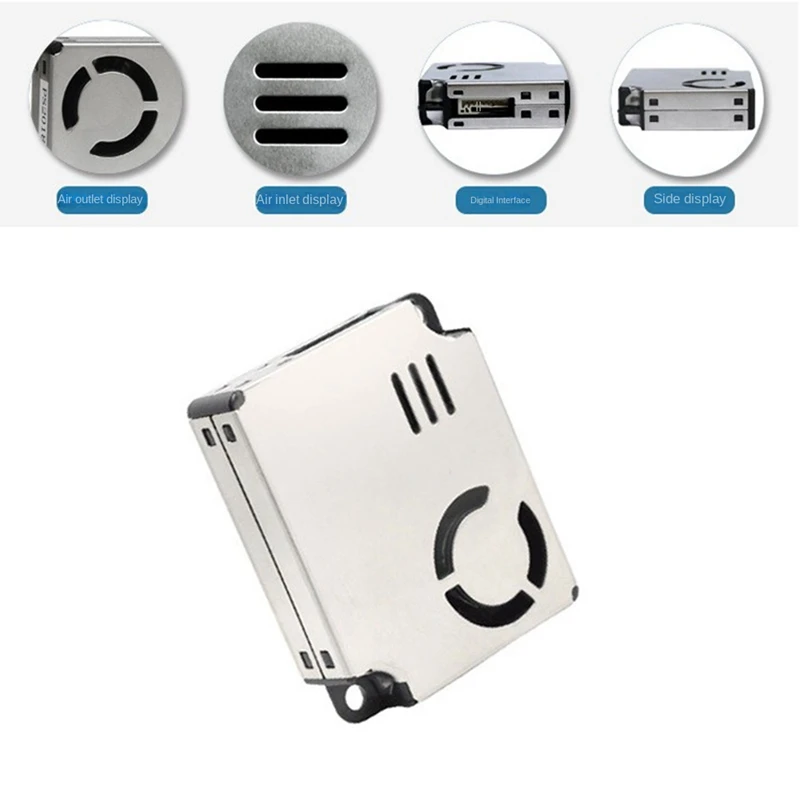 PMS9103M PM2.5 Модуль датчика частиц пыли обнаруживает PM2S-3 Обнаружение качества