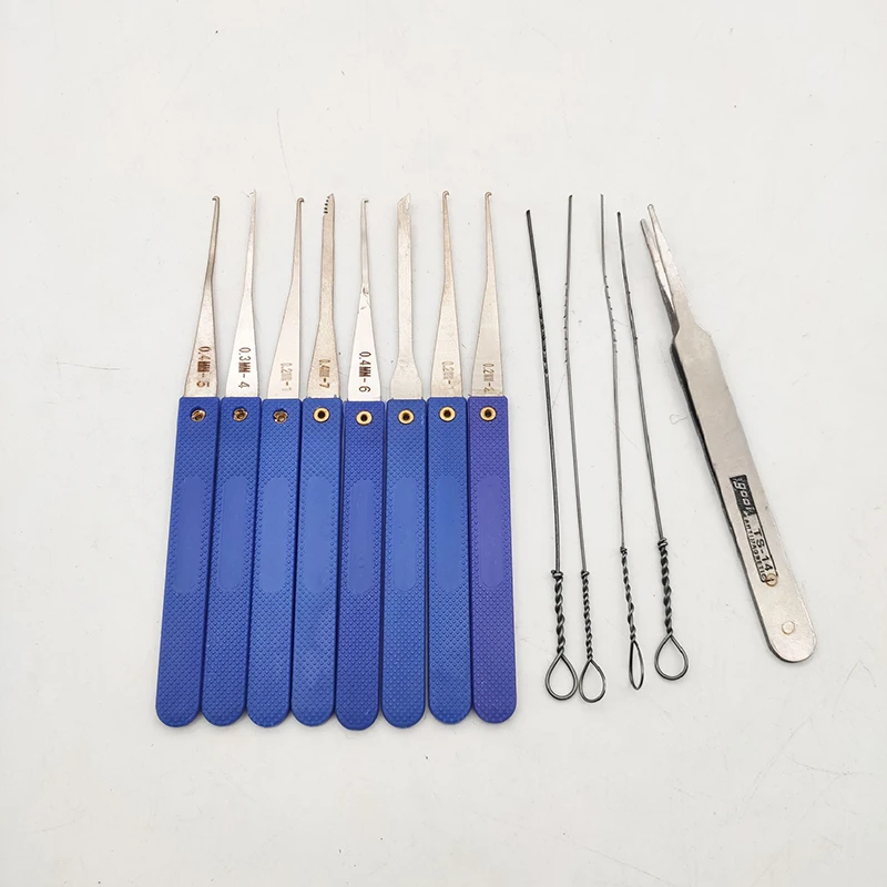 

Lock Repair Pick Set Professional Remove Key Tool Locksmith Supplies Cylinder Repair Master Without Key To Open Locks Hardware