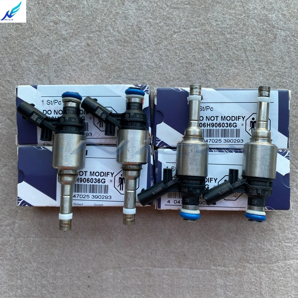 Фото OEM новые топливные форсунки Boschh, 4 шт. для V W Tiguan AUDII A3 A4 Q5 TT 2.0L 06H906036G/E/P №4