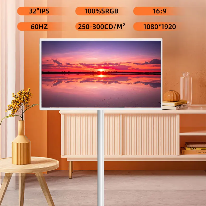 Мониторы с сенсорным экраном JCPC 6 ГБ + 128 память большой емкости BestieTV напольная