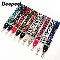 deepeel 38mm new color leopard print wide shoulder strap adjustable handbag crossbody bag belt womens straps accessories