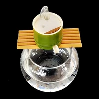 3 in 1 aquarium filter box bamboo tube type water flow device small top mounted external abs fish tank filter water purification