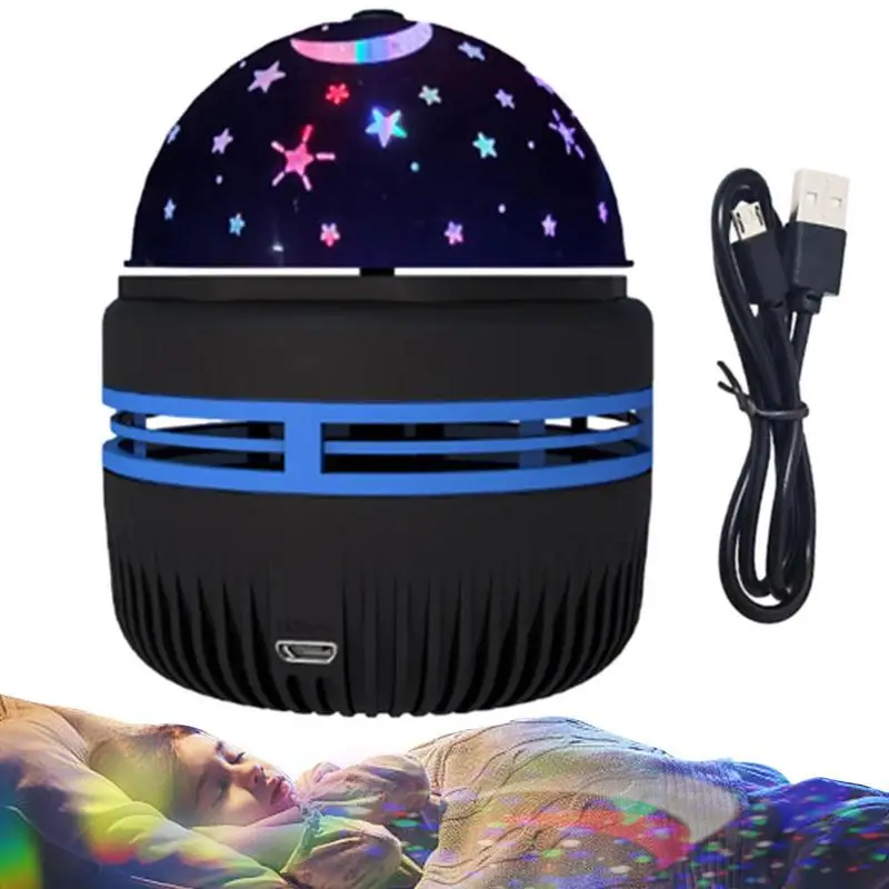 

Disco Lights Led Disco Lights Star Projector Lamp 2 In 1 Function With 360-degree Rotation And Rotary Switch For Living Room
