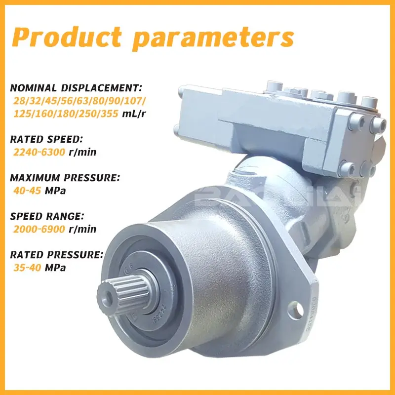 Гидравлический двигатель AA2FE AA2FE355 R 902415814 AA2FE355/60W-VZM107D-SO43 с количественным