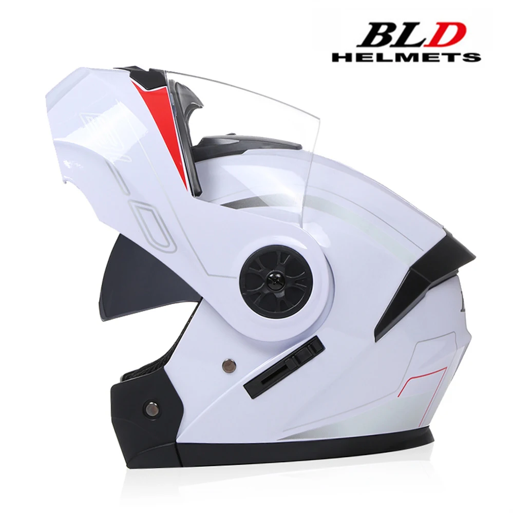 Последние классические двойные козырьки для мужчин и женщин анфас мотоциклетный