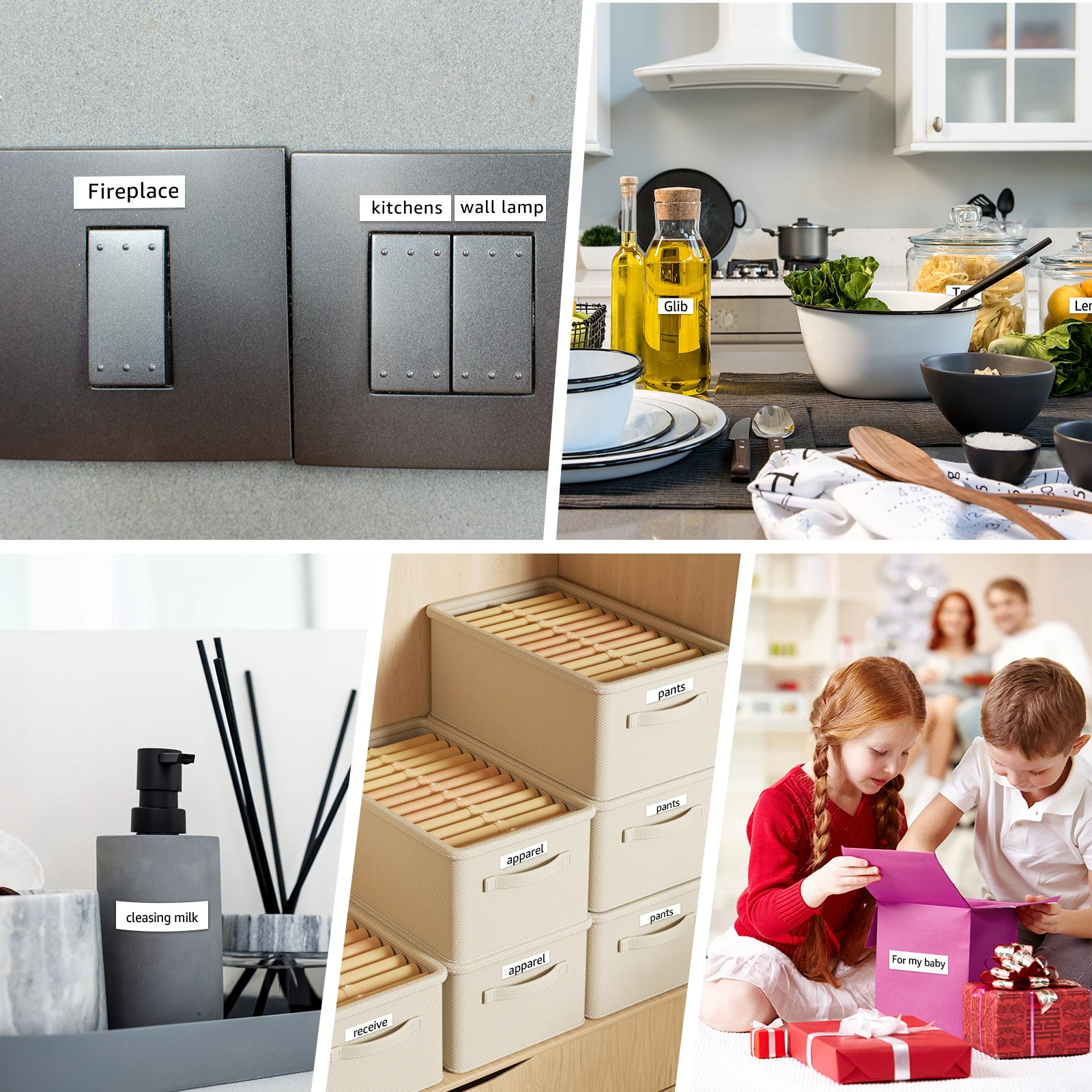 Лента для этикеток 14PK 6/9/12/18/24 мм сменная с Brother Tze-211 TZe221 231 241 251 лента PTH-100 PT-D210