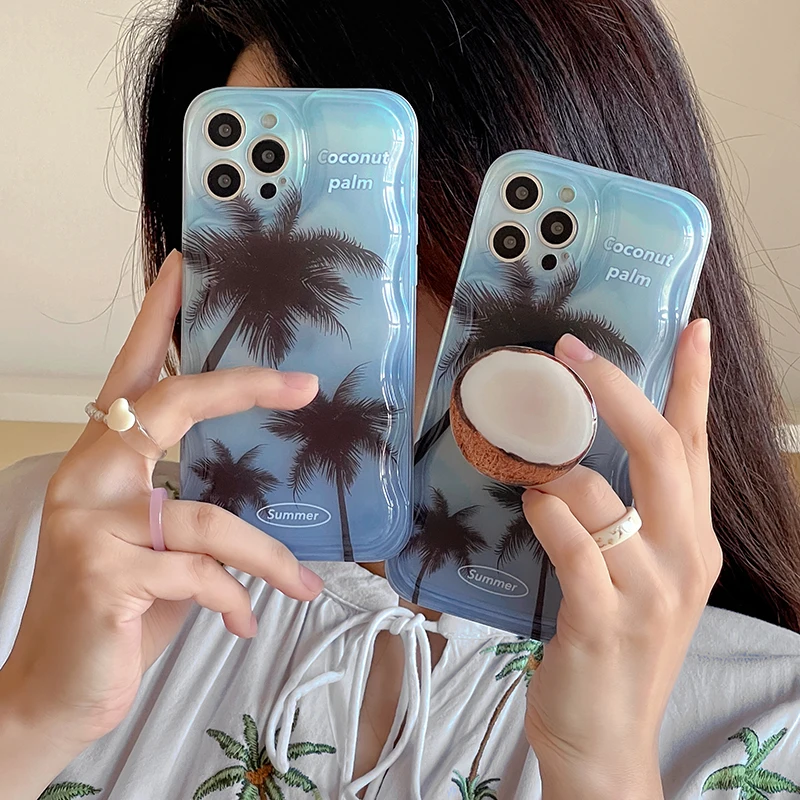 

Aesthetics Coco Phone Case for iPhone 14 13 12 11 Pro Max Luxury Silicone Cover