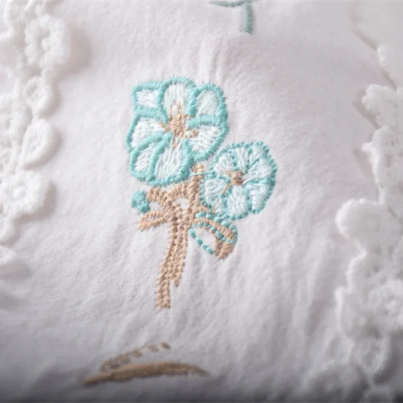 Японские милые рубашки с вышивкой кардиган круглым воротником на пуговицах