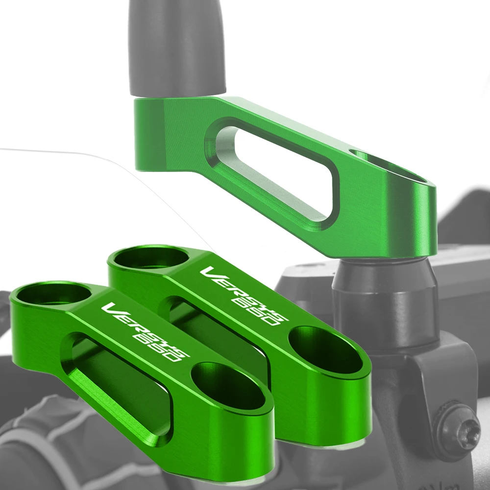 

Mirror Extension Risers For Kawasaki Versys 300 650 1000 Versys650 Versys1000 Motorcycle Accessories Rearview Mirrors Extender