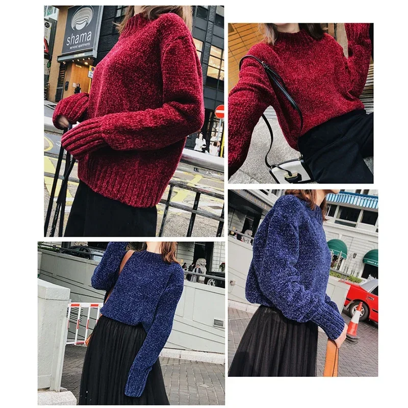 100 г/1 шт. бархатная пряжа из синели вязаная шерсть толстая теплая для вязания