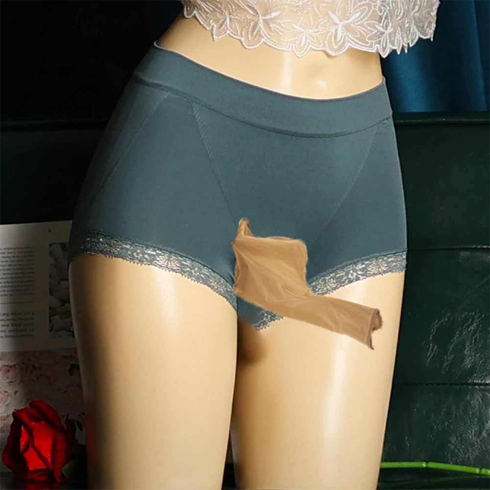 Трусы JJ мужские эротические трусы-боксёры с карманом для пениса трусы геев