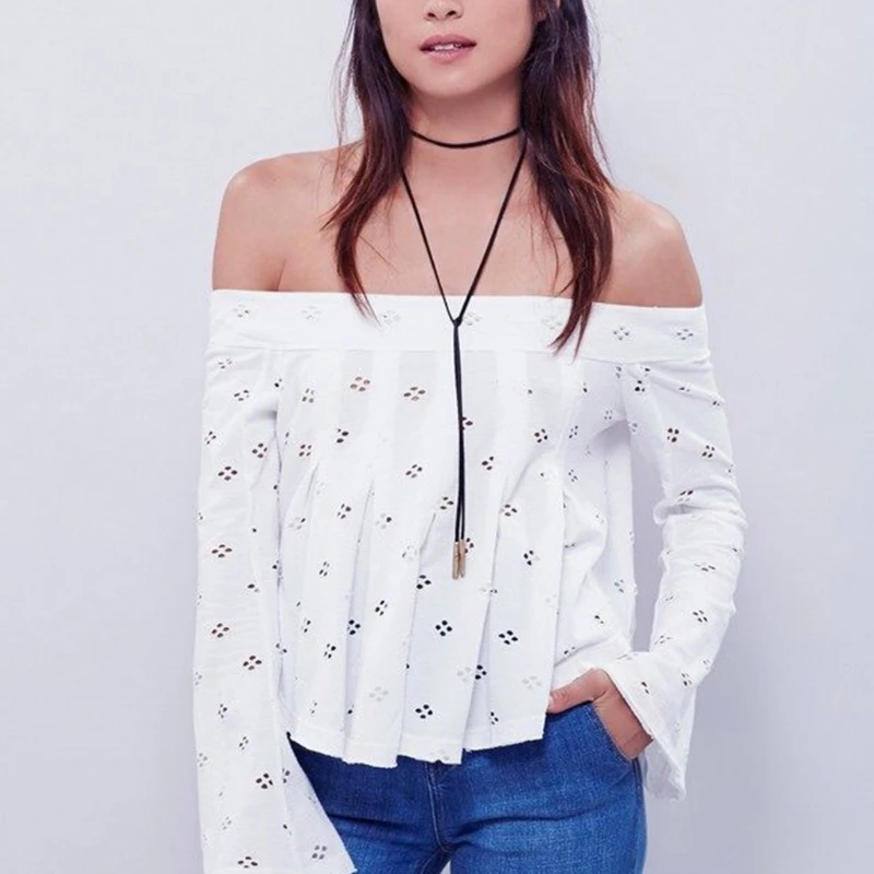 Женское черное бархатное длинное колье в ассортименте длинная цепочка с